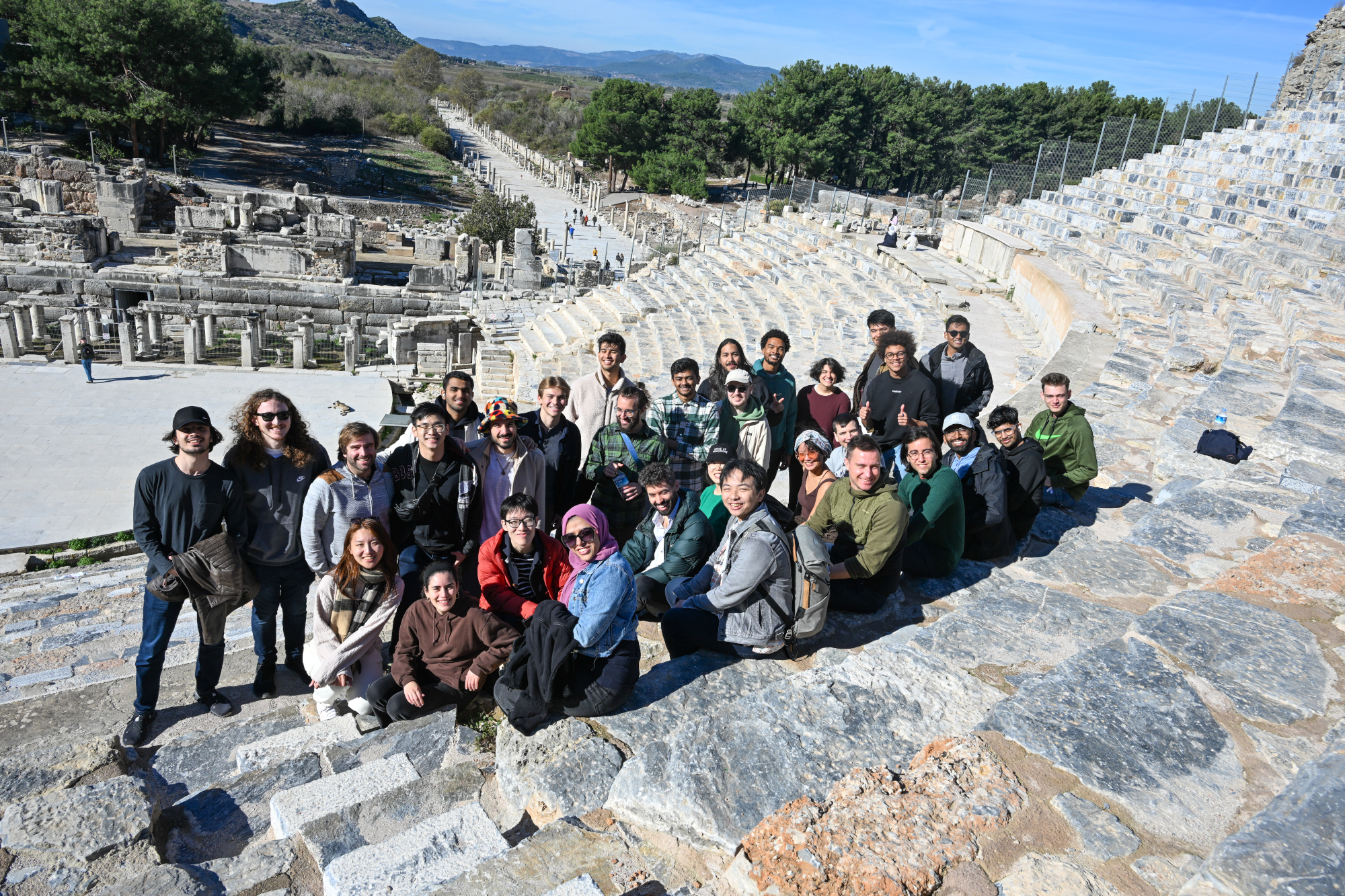 At Ephesus! (not the whole group)