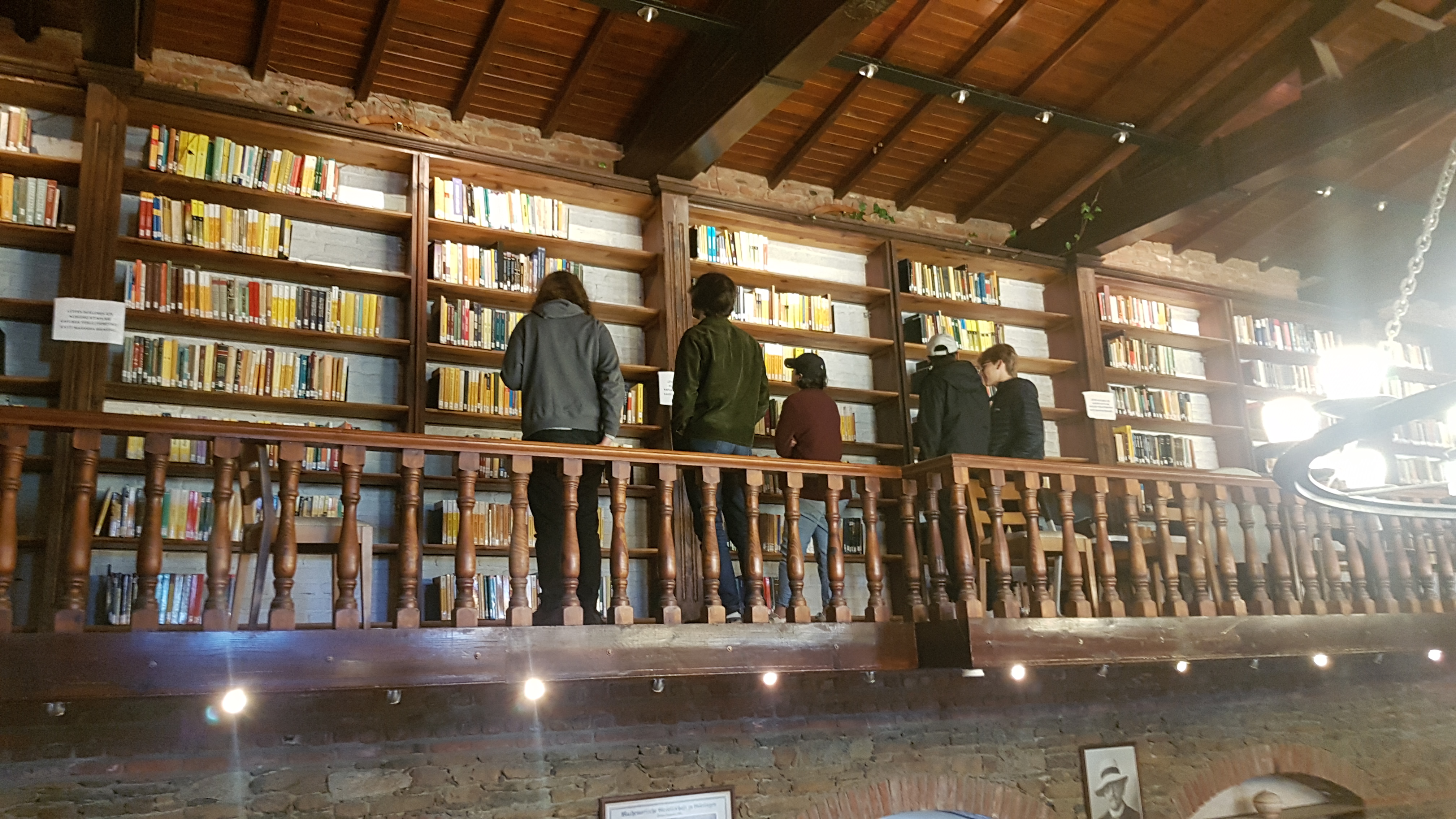 Checking out the math library of the Village